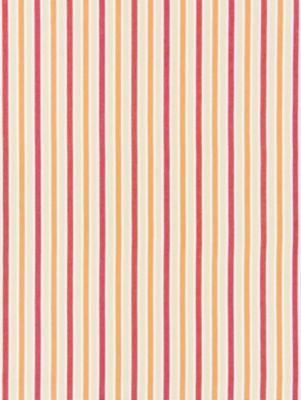 Leeds Cotton Stripe Coral SC271140002 by Scalamandre Designer Fabric CHATHAM STRIPES & PLAIDS 100% COTTON INDIA MEDIUM DUTY Horizontal: and Vertical: 4" 53 - Swanky Fabrics -