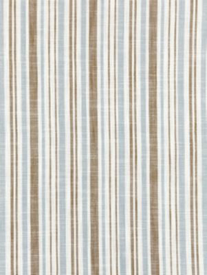 Pembroke Stripe Bluestone SC271160002 by Scalamandre Designer Fabric CHATHAM STRIPES & PLAIDS 100% COTTON INDIA LIGHT DUTY Horizontal: and Vertical: 4" 54 - Swanky Fabrics -