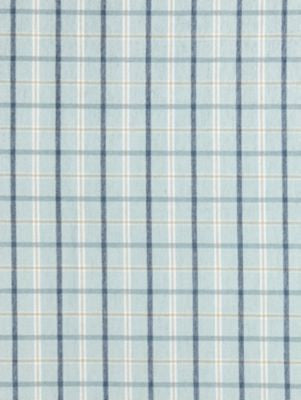 Bristol Plaid Mineral SC271210002 by Scalamandre Designer Fabric CHATHAM STRIPES & PLAIDS 54% VISCOSE 26% LINEN 14% COTTON, 6% POLYESTER ITALY MEDIUM DUTY Horizontal: 3.5" and Vertical: 3.5" 55 - Swanky Fabrics -