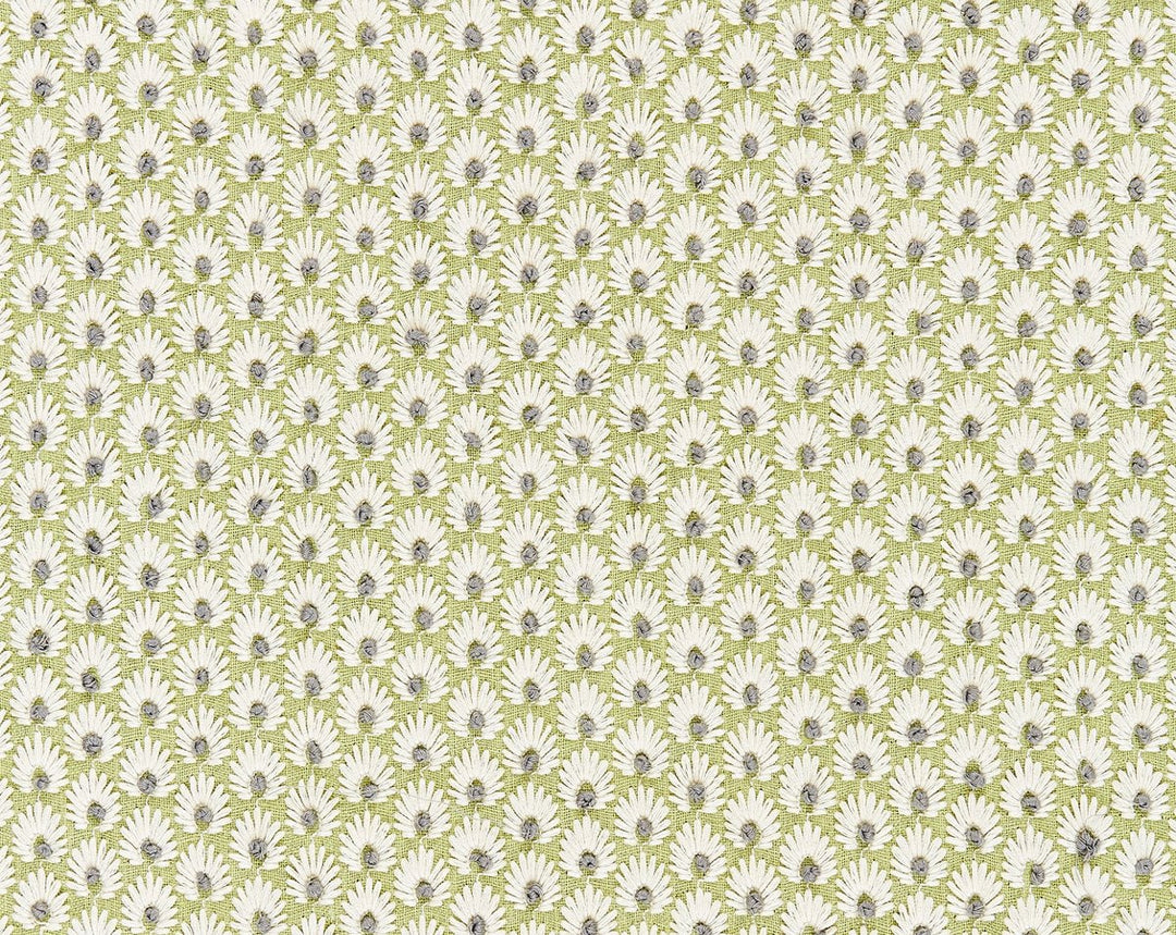 Fleur Embroidery Celery SC271230002 by Scalamandre Designer Fabric