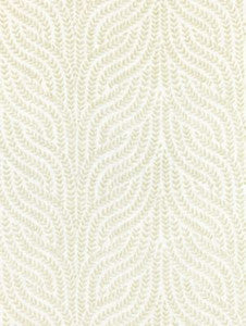 Scalamandre Fabric Willow Vine Embroidery Celery