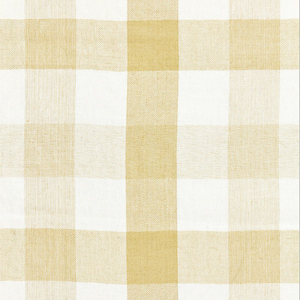 Westport Linen Plaid/Camel Sc 000227135 by Scalamandre
 Fabric CHATHAM STRIPES & PLAIDS 100% LINEN INDIA MEDIUM DUTY Horizontal: 15.75" and Vertical: 15.5" 60" - Fabric Carolina -