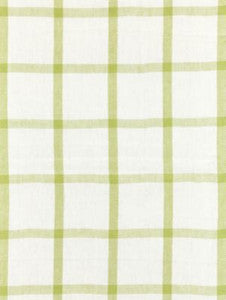 Scalamandre Fabric Wilton Linen Check Green Tea