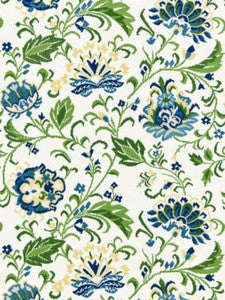Scalamandre Fabric Delphine Embroidery Jardin