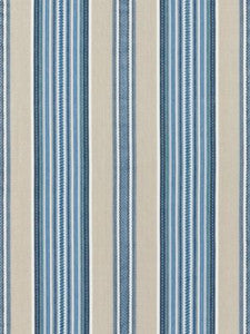 Scalamandre Fabric Cyrus Cotton Stripe Chambray