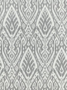 Scalamandre Fabric Borneo Ikat Smoke