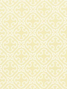 Scalamandre Fabric Ailin Lattice Weave Canary