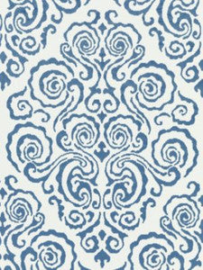 Scalamandre Fabric Cirrus Velvet Damask Morning Glory