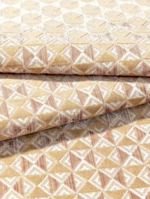Parlor Velvet Butter Pecan SC273240002 by Scalamandre Fabric THE METROPOLITAN MUSEUM OF ART 75% COTTON 25% VISCOSE INDIA MEDIUM DUTY Horizontal: 2.2" and Vertical: 2.2" 55 - Fabric Carolina -