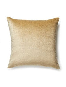 Scalamandre Pillows Bay Velvet Outdoor Pillow 22 X 22 - Sand