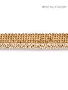Scalamandre Trim Georgica Braided Cord Camel