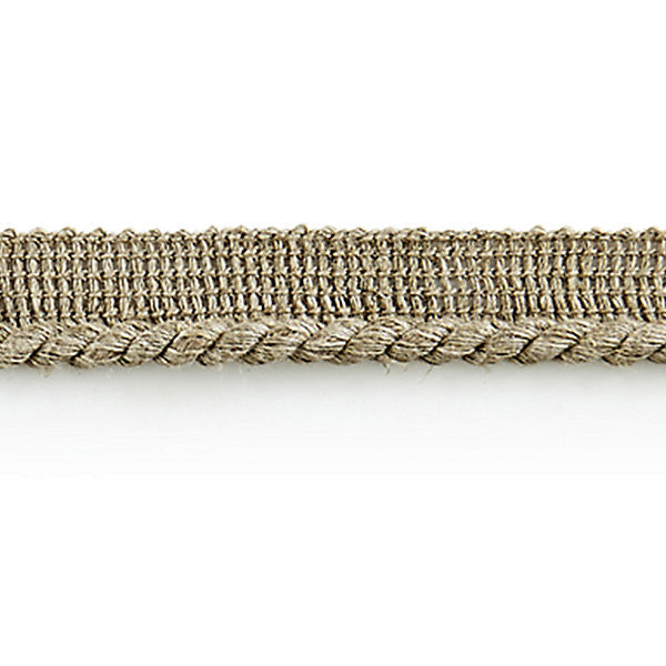 Liam Linen Cord/Natural Sc 0002C309 by Scalamandre
 Trim NORDEN 100% LINEN BELGIUM LIGHT DUTY Horizontal: and Vertical: 0.187" - Fabric Carolina -