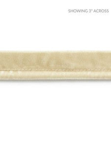 Velvet Rope Cord Light Camel SCC3160002 By Scalamandre Trim