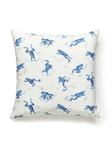 Scalamandre Pillows Calabasas Cnty Outdoor Pillow 22 X 22 - Creek