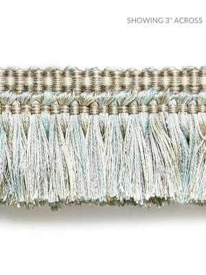 <p>Shimmer Brush Fringe Mineral SCFC14950002 by Scalamandre Trim</p><p><strong>Required Minimum Quantity Purchase: Fabrics by the yard 1 YARD MINIMUM </p><p>Book: MODERN LUXURY</p><p>Content: 52% ACETATE 42% ACRYLIC 6% LUREX</p><p>Origin: FRANCE</p><p>Performance: LIGHT DUTY</p><p>Repeat: Horizontal: and Vertical: </p><p>Width: 2</p>
