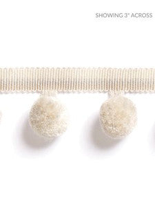 Scalamandre Trim Osborne Pom Pom Fringe Linen