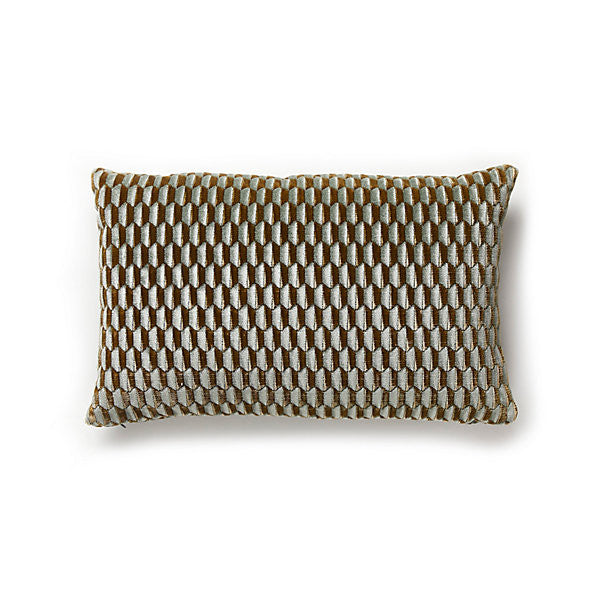 Allegra Velvet Lumbar Mineral by Scalamandre
 Pillow Scalamandre
 Pillow Allegra Velvet Lumbar MineralPillow 72% VISCOSE / 25% COTTON /|3% ACRYLIC USA </p><p>Repeat: H: , V: - Fabric Carolina -
