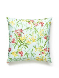 Scalamandre Pillows Lanai Outdoor Pillow 22 X 22 - Passion Fruit