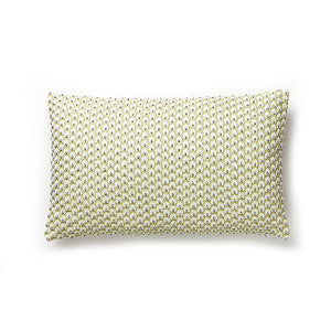 Fleur Embroidery Lumbar Pillow/Celery Sc 0002Lfleupill by The House of Scalamandre
 Pillow