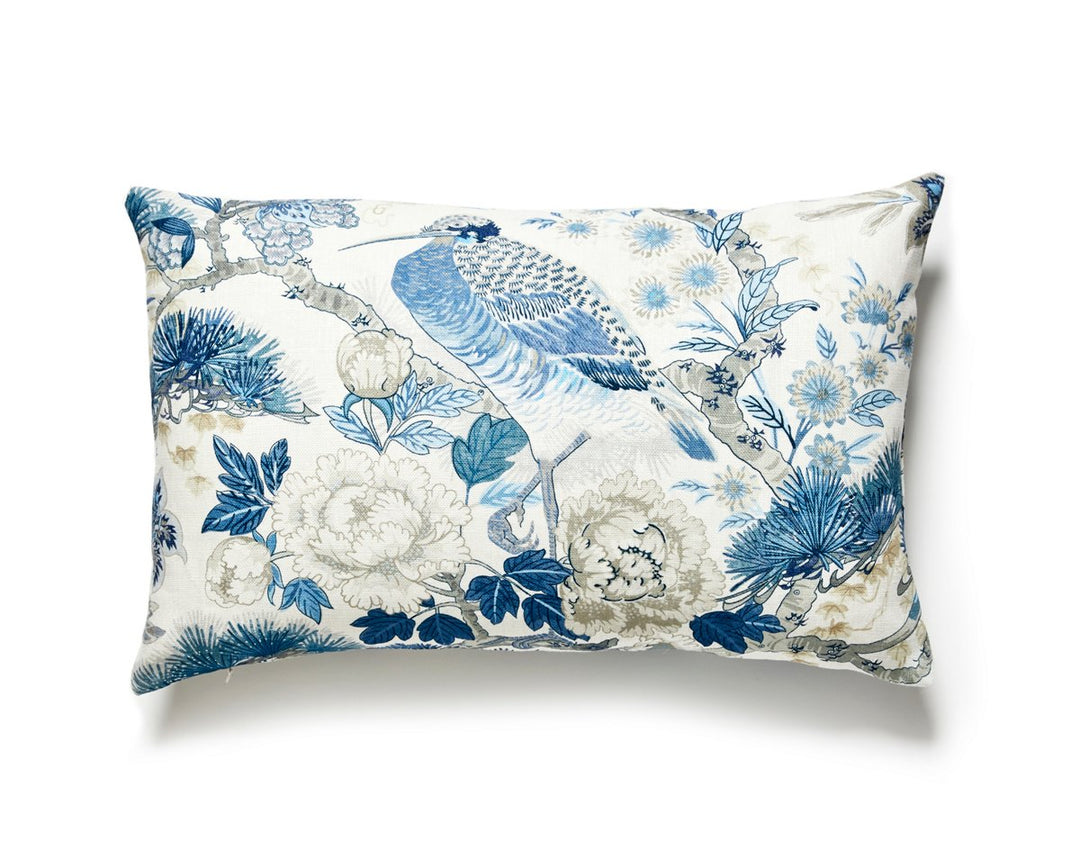 Shenyang Pillow 14 X 22 - Porcelain SCLSHENPILL0002 by Scalamandre Designer Pillow