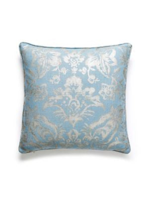 <p>Mansfield Damask Print Pillow 22 X 22 - Bluestone & Silver SCMANSPILL0002 by Scalamandre Pillows</p><p><strong>Required Minimum Quantity Purchase: Product</p><p>Book: MODERN LUXURY</p><p>Content: 100% LINEN</p><p>Origin: U.S.A.</p><p>Performance: </p><p>Repeat: Horizontal: and Vertical: </p><p>Width: 0</p>