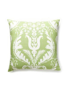 Scalamandre Pillows Primavera Pillow 22 X 22 - Celery