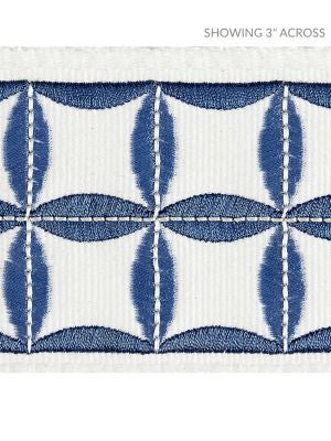<p>Fiori Embroidered Tape Delft SCT32880002 by Scalamandre Trim</p><p><strong>Required Minimum Quantity Purchase: Fabrics by the yard 1 YARD MINIMUM </p><p>Book: MERCHANTE</p><p>Content: 66% COTTON 34% VISCOSE</p><p>Origin: INDIA</p><p>Performance: LIGHT DUTY</p><p>Repeat: Horizontal: 2.125" and Vertical: </p><p>Width: 2.88</p>