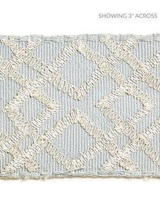 Scalamandre Trim Lattice Tape Mineral