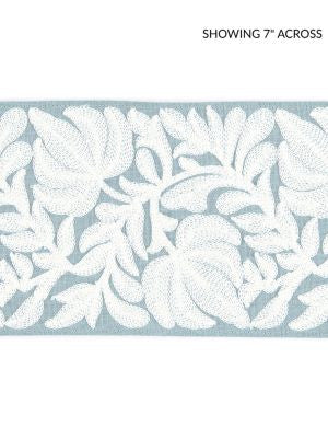 <p>Coventry Embroidered Tape Sky SCT32960002 by Scalamandre Trim</p><p><strong>Required Minimum Quantity Purchase: Fabrics by the yard 1 YARD MINIMUM </p><p>Book: BOTANICA</p><p>Content: 70% LINEN 30% SPUN VISCOSE</p><p>Origin: INDIA</p><p>Performance: LIGHT DUTY</p><p>Repeat: Horizontal: and Vertical: </p><p>Width: 5</p>