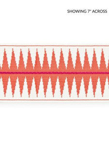 Scalamandre Trim Soleil Tape Coral