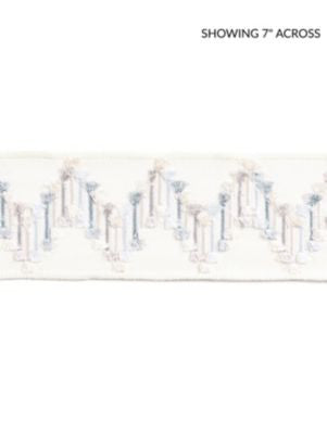 <p>Sayuri Embroidered Tape Cloud SCT33240002 by Scalamandre Trim</p><p><strong>Required Minimum Quantity Purchase: Fabrics by the yard 1 YARD MINIMUM </p><p>Book: PACIFICA</p><p>Content: 60% VISCOSE 40% RAYON</p><p>Origin: INDIA</p><p>Performance: LIGHT DUTY</p><p>Repeat: Horizontal: 4" and Vertical: </p><p>Width: 2.75</p>