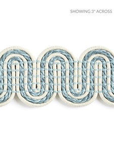 Scalamandre Trim Serpentine Braid Caribe