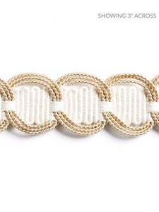 Scalamandre Trim Crescent Braid Latte