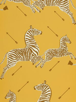 <p>Zebras | Wallpaper Zanzibar Gold SCWP81388M0002 by Scalamandre Wallpaper</p><p><strong>Required Minimum Quantity Purchase: Wallpaper by the Roll</p><p>Book: ZEBRAS</p><p>Content: </p><p>Origin: U.S.A.</p><p>Performance: </p><p>Repeat: Horizontal: 37.5" and Vertical: 26"</p><p>Width: 26</p>