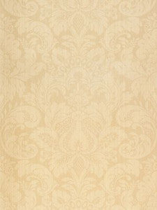 Scalamandre Wallpaper Daphne Antique White