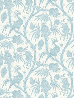 <p>Balinese Peacock Sky SCWP883550002 by Scalamandre Wallpaper</p><p><strong>Required Minimum Quantity Purchase: Wallpaper by the Roll</p><p>Book: ORIANA</p><p>Content: </p><p>Origin: U.S.A.</p><p>Performance: </p><p>Repeat: Horizontal: 20" and Vertical: 27.5"</p><p>Width: 27.5</p>