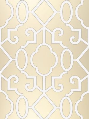 <p>Ming Fretwork Wallpaper Champagne - Pearlescent SCWP883560002 by Scalamandre Wallpaper</p><p><strong>Required Minimum Quantity Purchase: Wallpaper by the Roll</p><p>Book: ORIANA</p><p>Content: </p><p>Origin: U.S.A.</p><p>Performance: </p><p>Repeat: Horizontal: 25.25" and Vertical: 25.5"</p><p>Width: 25.5</p>
