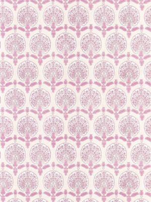 Karanfil Block Print Wallpaper Rose Petal SCWP885600002 by Scalamandre Wallpaper THE METROPOLITAN MUSEUM OF ART INDIA Horizontal: 7.75" and Vertical: 7.125" 21.25 - Fabric Carolina -