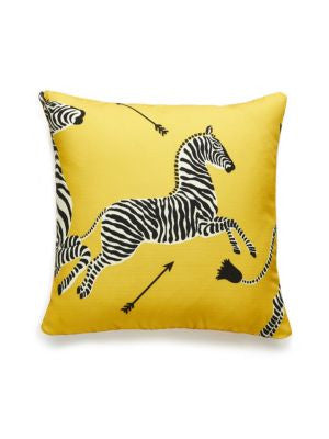 <p>Zebras Outdoor Pillow 22 X 22 - Yellow SCZEBRAOUT0002 by Scalamandre Pillows</p><p><strong>Required Minimum Quantity Purchase: Product</p><p>Book: ZEBRAS</p><p>Content: 100% SOLUTION DYED POLYESTER</p><p>Origin: U.S.A.</p><p>Performance: LIGHT DUTY</p><p>Repeat: Horizontal: and Vertical: </p><p>Width: 0</p>