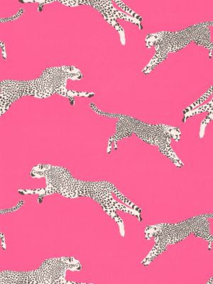 <p>Leaping Cheetah Cotton Print Bubblegum SC166340003 by Scalamandre Fabric</p><p><strong>Required Minimum Quantity Purchase: Fabrics by the yard 1 YARD MINIMUM </p><p>Book: SAHARA</p><p>Content: 100% COTTON</p><p>Origin: ITALY</p><p>Performance: LIGHT DUTY</p><p>Repeat: Horizontal: 25.125" and Vertical: 27.5"</p><p>Width: 55</p>