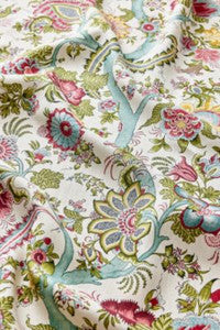 Metropolitan Palampore Print Flower Garden SC166490003 by Scalamandre Fabric