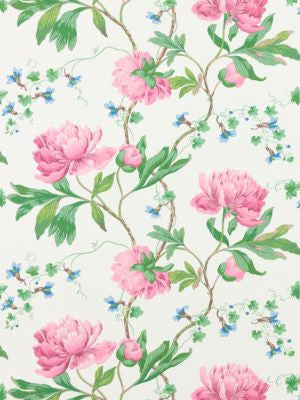Isadora Print Petal SC166500003 by Scalamandre Fabric THE METROPOLITAN MUSEUM OF ART 57% LINEN 43% COTTON ITALY LIGHT DUTY Horizontal: 18" and Vertical: 27" 54 - Fabric Carolina -