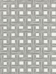 Scalamandre Fabric Bamboo Lattice Stone