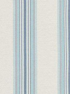 Scalamandre Fabric Nautical Stripe Caribe