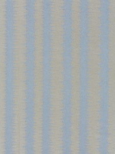 Scalamandre Fabric Konya Ikat Stripe Bluestone