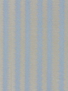 Scalamandre Fabric Konya Ikat Stripe Bluestone