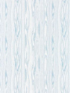 Scalamandre Fabric Faux Bois Weave Blue Ice