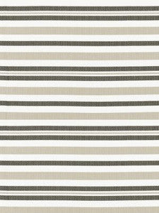 Scalamandre Fabric Santorini Stripe Smoke
