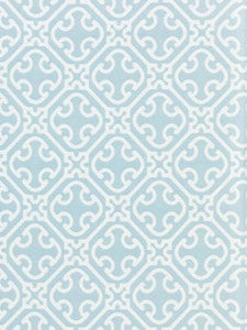 Scalamandre Fabric Ailin Lattice Weave Capri