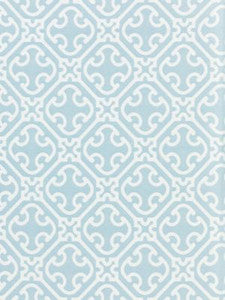 Scalamandre Fabric Ailin Lattice Weave Capri